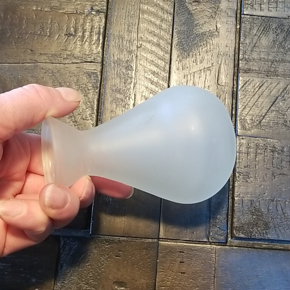 🔮🔥3 for $15.🔥  Frosted Cute Vase - Picture 4 of 8